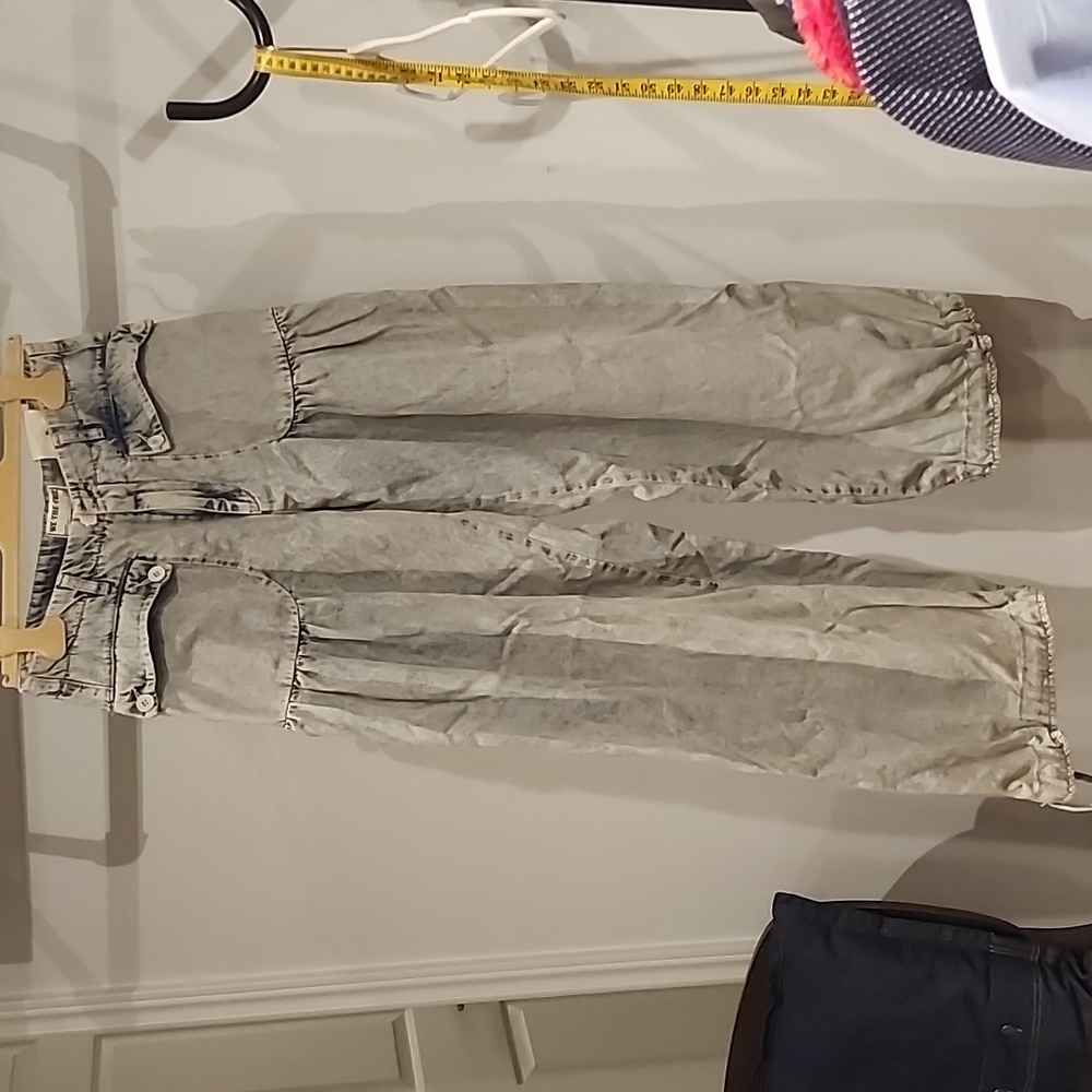 Free People Gray Wide-Leg Jeans - Picture 10 of 12